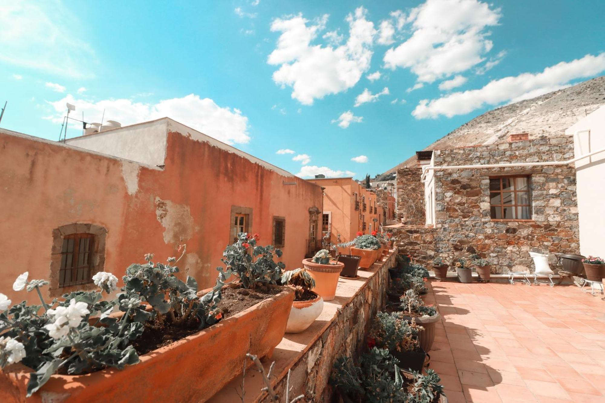 Hotel Boutique Meson De La Abundancia Catorce Exterior foto